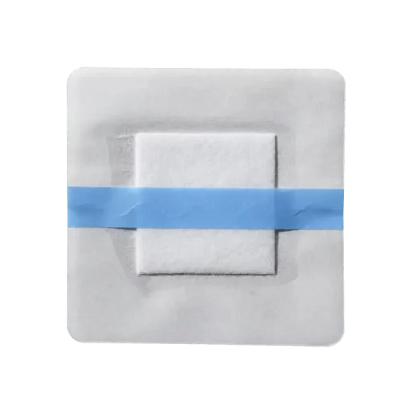 Transparent film dressing for wounds
