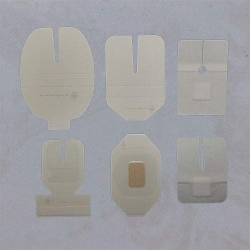 Transparent adhesive film dressing