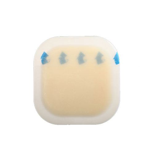 Hydrocolloid plasters for burns