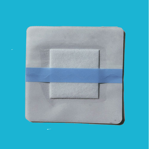 Transparent film dressing for wounds