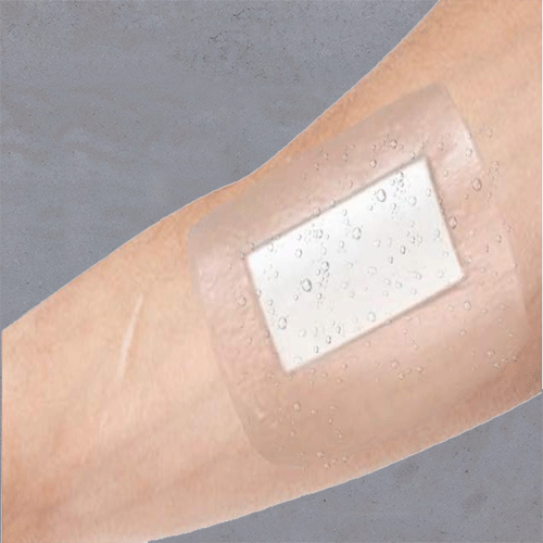 Waterproof transparent dressing